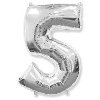 Balão metalizado agranel 05 prata